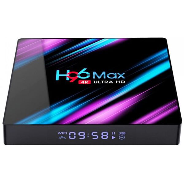 

Приставка Smart TV Lemfo H96 Max RK3318 4/64GB Android 9.0