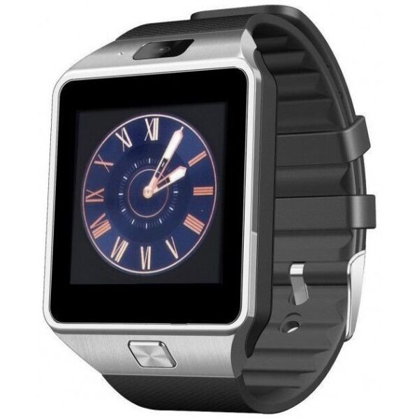 

Смарт часы телефон DZ09 Smart Watch original Серебро Silver - Black