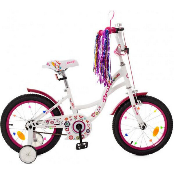 

Велосипед Profi 18" Bloom Y1825 White Crimson