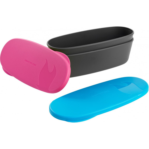 

Контейнеры LIGHT MY FIRE SnapBox Oval 2-pack Fuchsia/Cyan Blue
