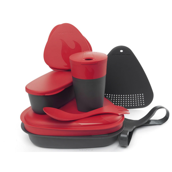 

Наборы посуды LIGHT MY FIRE MealKit 2.0 pin-pack Red