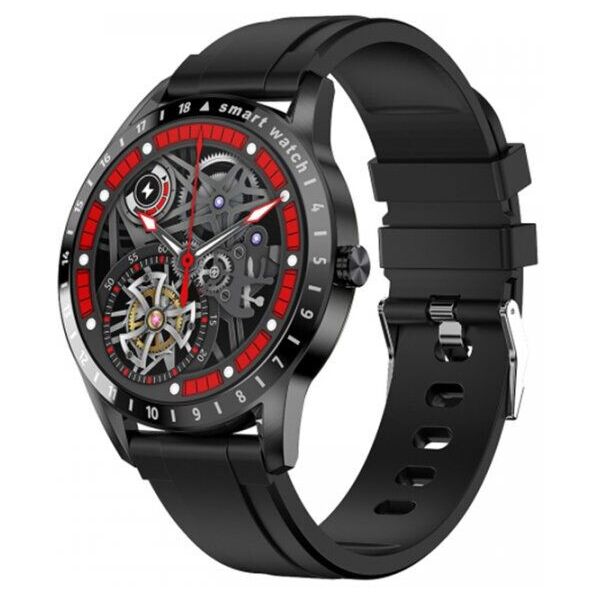 

Смарт-часы UWatch LA10 AMOLED Leather Black