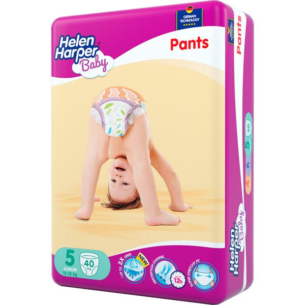 

Подгузники-трусики Helen Harper Baby Junior (12-18 кг) 40 шт (5411416031741)