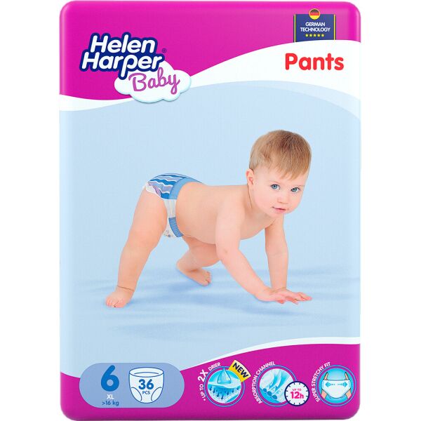 

Подгузники-трусики Helen Harper Baby XL (16+ кг) 36 шт (5411416061229)