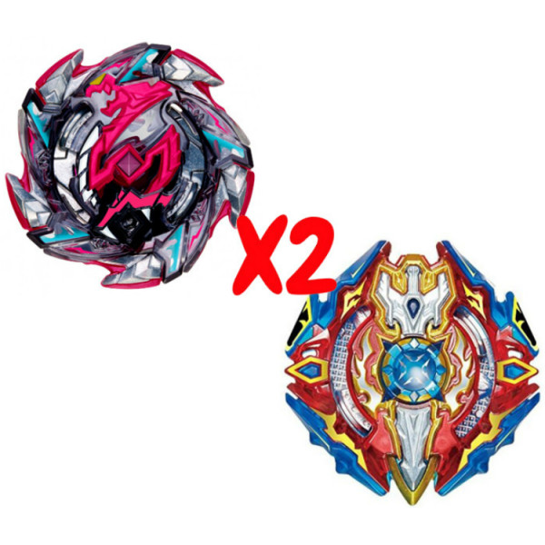 

Набор волчков BEYBLADE (Бейблейд) Hell Salamander B-113 (Адская Саламандра) VS Sieg Xcalibur B-92 (Сиег Экскалибур) с пускателями