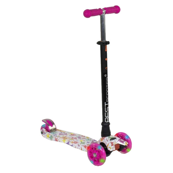 

Самокат Best Scooter Maxi Бело-розовый (А 25593 /779-1336)