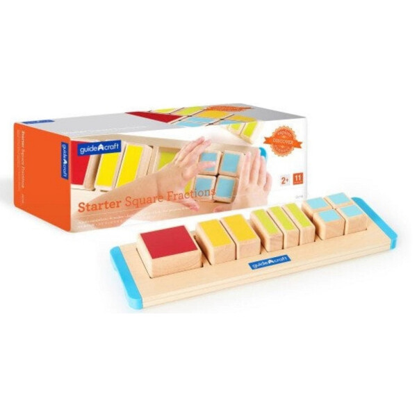 

Пазл Guidecraft Manipulatives Дробные части квадрата (G6748)