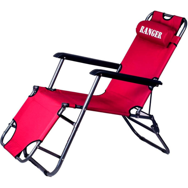 

Шезлонг Ranger Comfort 3 RA 3304, красный