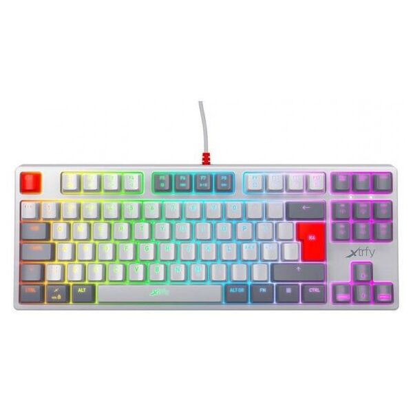 

Клавиатура Xtrfy K4 TKL RGB Kailh Red UKR/RU Retro (XG-K4-RGB-TKL-RETRO-RUKR)