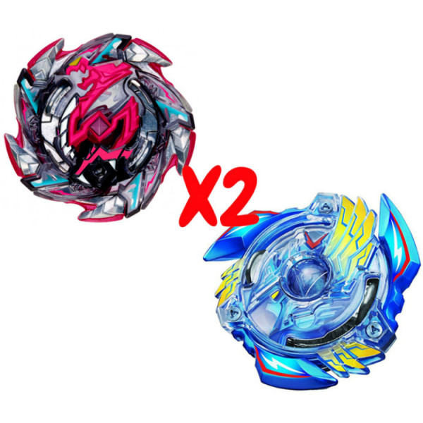 

Набор волчков BEYBLADE (Бейблейд) Hell Salamander B-113 (Адская Саламандра) VS Victory Valkyrie B-34 (Волтраек) с пускателями