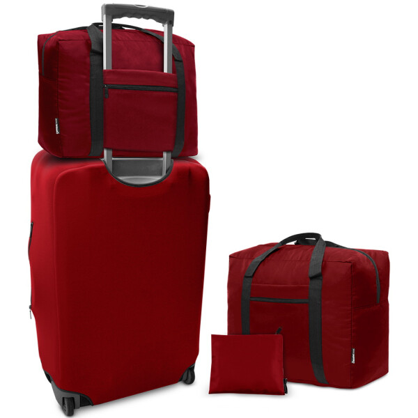 

Дорожная сумка для ручной клади Coverbag бордо 40*30*20 см Wizzair