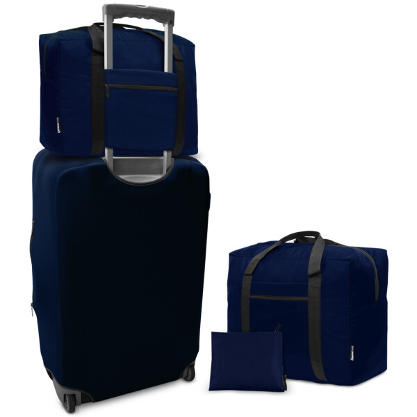 

Дорожная сумка для ручной клади Coverbag синяя 40*30*20 см Wizzair