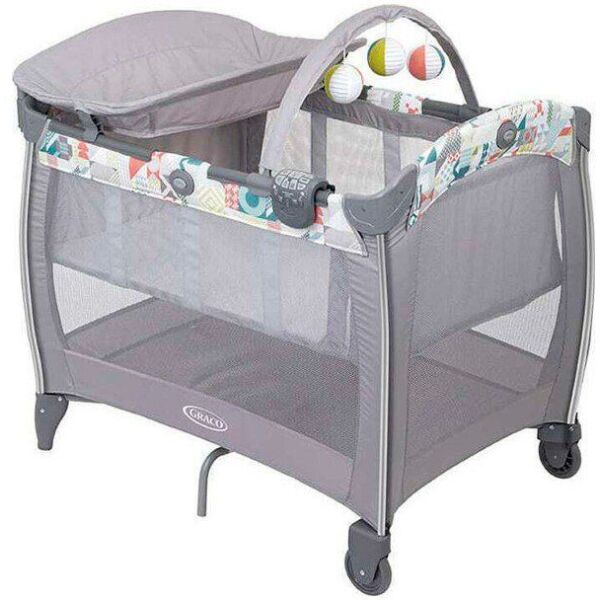 

Манеж-кроватка Graco Contour Electra Patchwork (9D899PTWEU)