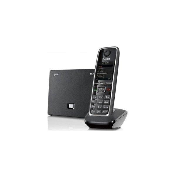

Радиотелефон Siemens Gigaset C530A Black IP