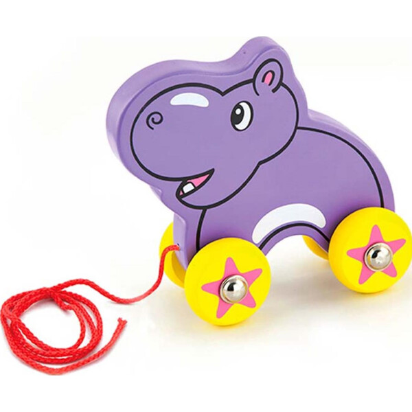 

Игрушка-каталка Viga Toys Бегемот