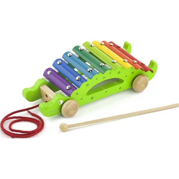 

Игрушка-каталка Viga Toys Крокодил