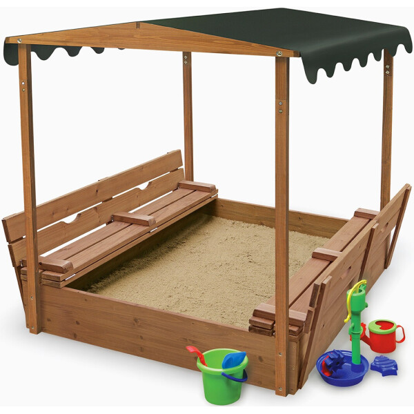 

Песочница деревянная SportBaby Песочница - 4 180х145х145 см