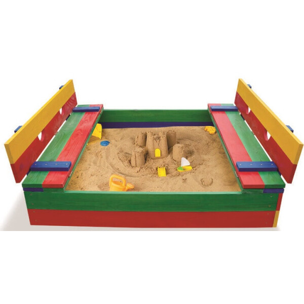 

Детская песочница SportBaby 11 145х145 см цветная