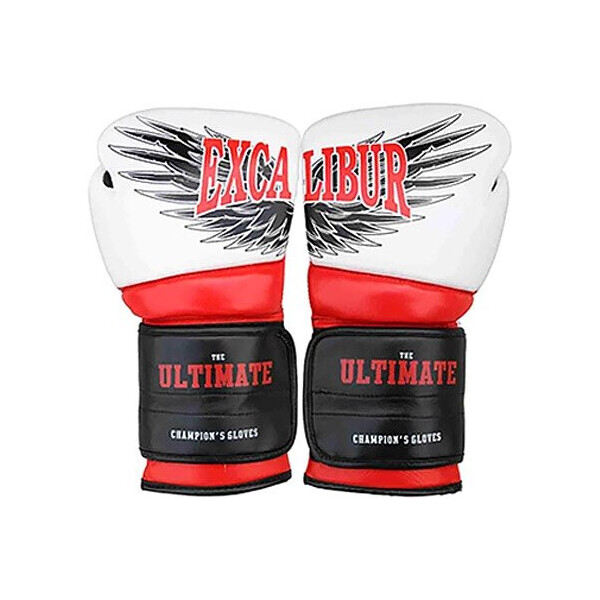 

Перчатки для бокса Excalibur 8031-02 White / Red / Black 12oz