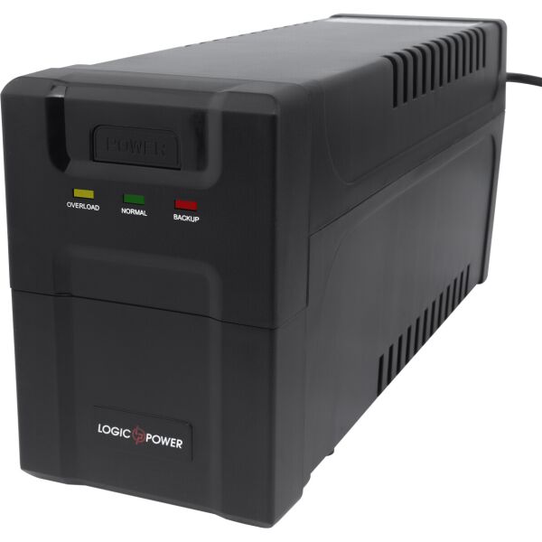 

ИБП LogicPower L650VA, Lin.int., AVR, 2 x евро, LCD, металл