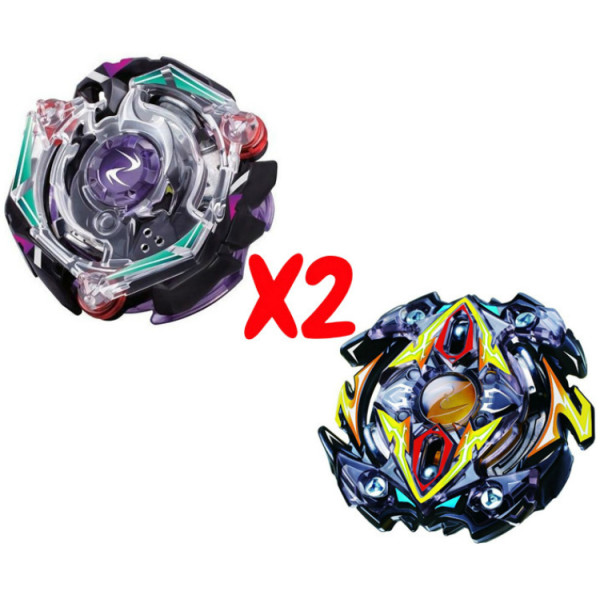 

Набор волчков BEYBLADE (Бейблейд) KREIS SATAN B-74 (Крейс Сатан) VS Zillion Zeus B-59 (Зиллион Зейтрон) с пускателями