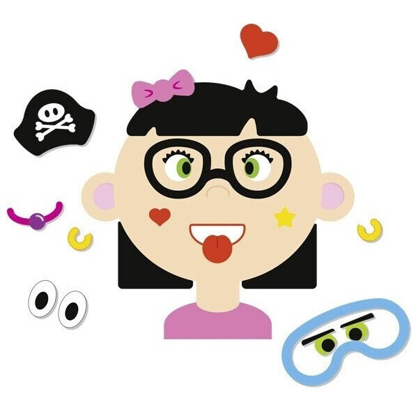 

Магнитная Игра Funny Faces - Girl GOKI
