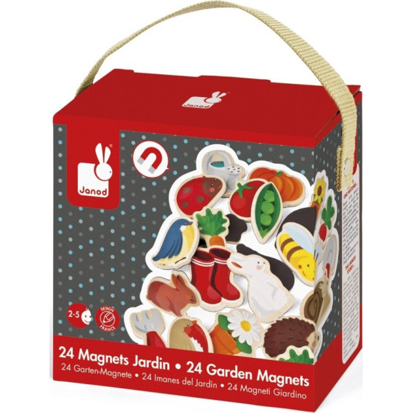 

Игровые фигурки на магнитах Janod Сад 24 эл. (J08156)