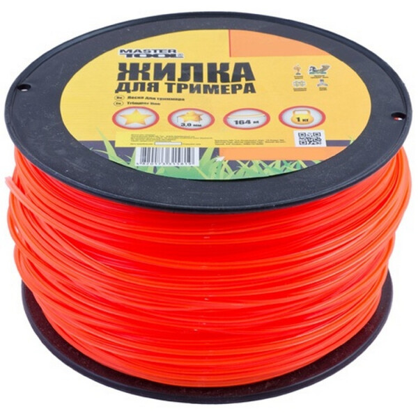 

Леска для триммера MasterTool 164 м. 19-1830