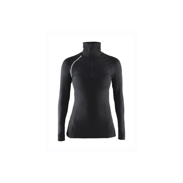 

Термобелье Craft Active Extreme Zip Turtle Neck LS Woman 9920 Black/Platinum S (1903776)