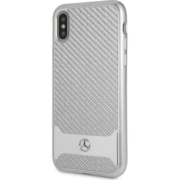 

Чехол CG Mobile Mercedes Benz Dynamic PU Silver для iPhone X