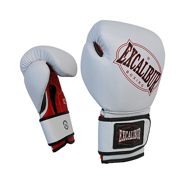 

Перчатки для бокса Excalibur 536-01 White / Red / Black 14oz