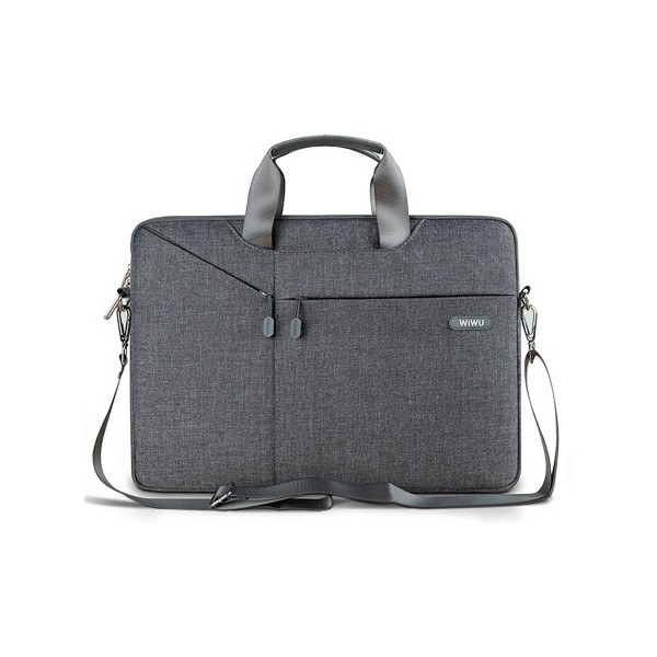 

Нейлоновая сумка WIWU GearMax City Commuter Bag Grey для MacBook Pro 13