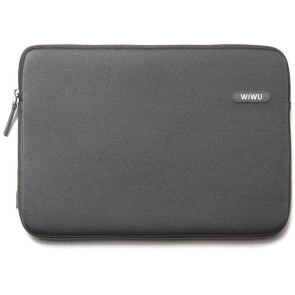 

Влагозащитный чехол-сумка WIWU Classic Sleeve Grey для Macbook Pro 15