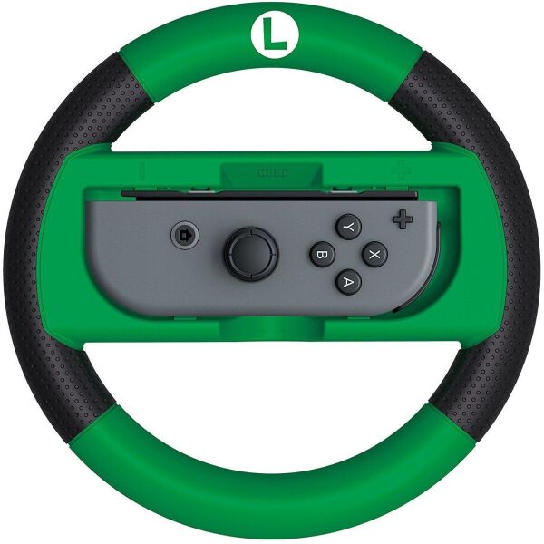 

Руль для геймпадов Hori Deluxe Wheel Attachment Mario Kart 8 Deluxe Luigi Officially Licensed by Nintendo (NSW-055U) [57161]