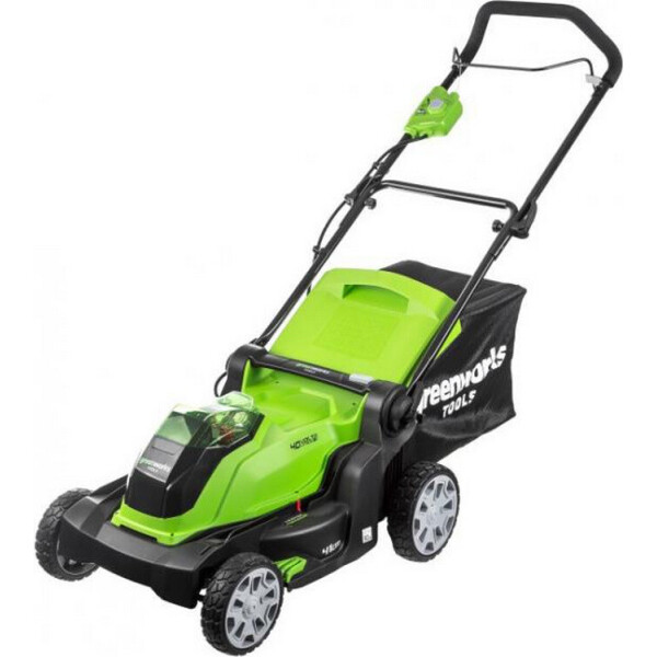 

Газонокосилка аккумуляторная Greenworks G40LM41 (2504707)
