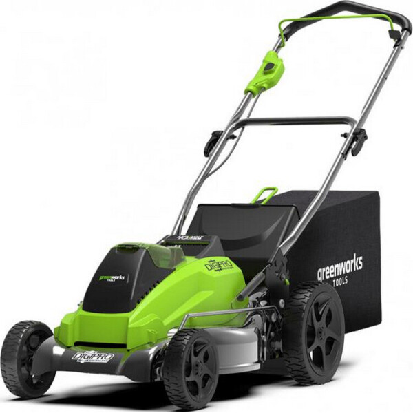 

Газонокосилка аккумуляторная Greenworks GD40LM45К4 (2500407UB)