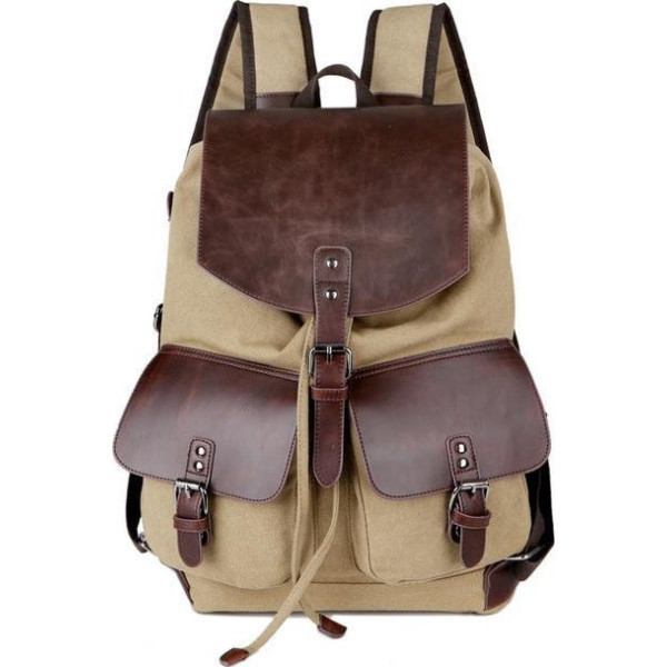 

Рюкзак городской Manjian Bag 1351 Khaki (2297)