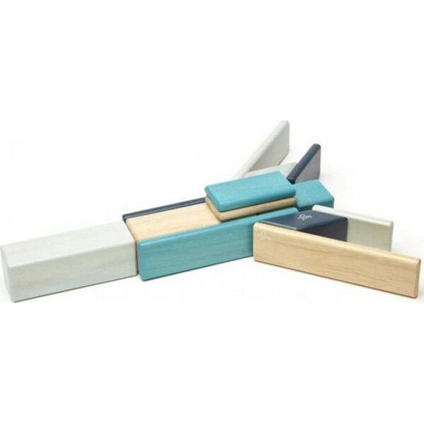 

Магнитный конструктор Tegu Базовый морской, 14 эл. (14P-BLU-508T)
