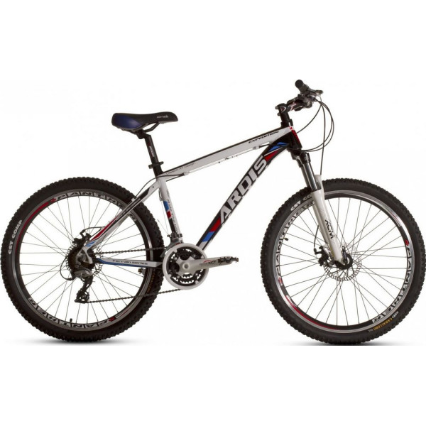 

Велосипед ARDIS ВТ 26" Т MTB EXPEDITION 19 Бело-черно-синий глянец(0126M)