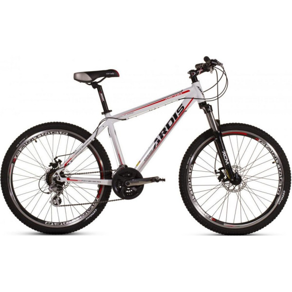 

Велосипед ARDIS ARCADA 26" 21" бело-красный (123)