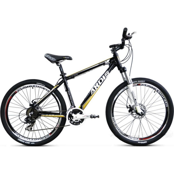 

Велосипед ARDIS ALPINA 26" 21" черно-золотой (0131L)