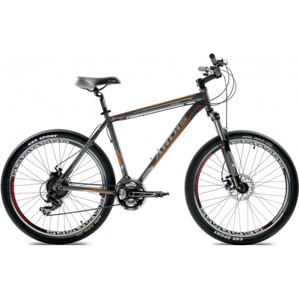 

Велосипед ARDIS VINCENT 26" 17,5" серо-оранжевый (0134S)