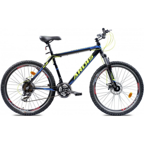 

Велосипед ARDIS ВТ 26" ТМ MTB TARI 19 черно-салатовый (0156M)