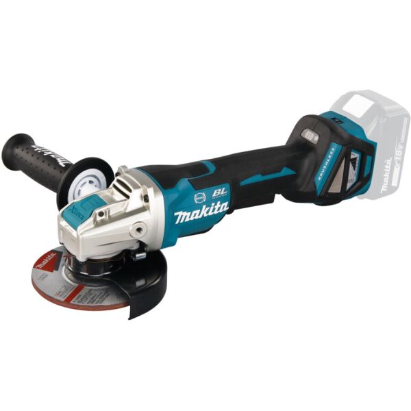 

Болгарка аккумуляторная Makita X-LOCK DGA519Z (без АКБ), 18В, 125мм