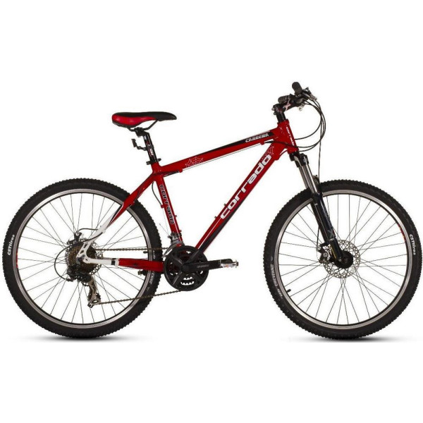 

Велосипед CORRADO 26" CARRERA MTB 18" черный/красный(C26MTB09S)