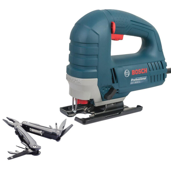 

Электролобзик Bosch Professional GST 8000 E + Swiss Peak Multitool (060158H0MT)