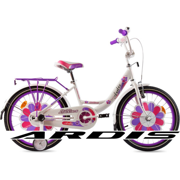

Велосипед ARDIS 20"LILLIES BMX бело-сиреневый глянец(A20BMX12)
