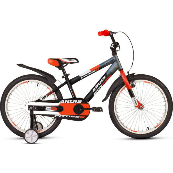

Велосипед ARDIS 20"FITNESS BMX Черно-серый-оранжевый мат(A20BMX08X)