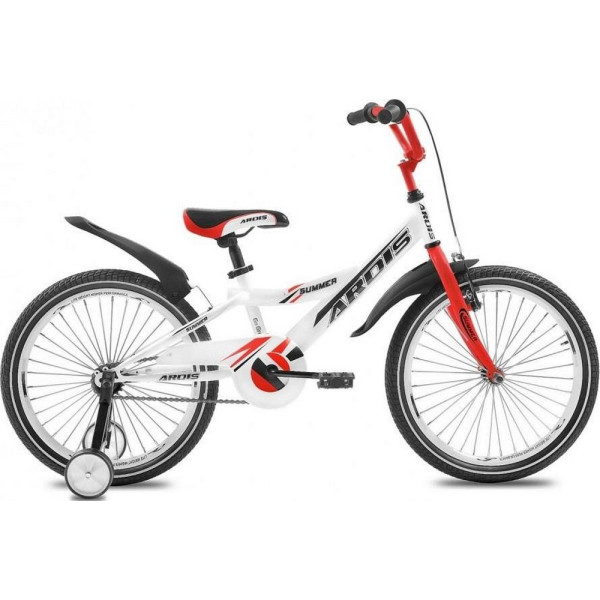 

Велосипед ARDIS 16"SUMMER BMX бело-красный глянец(A16BMX06X)