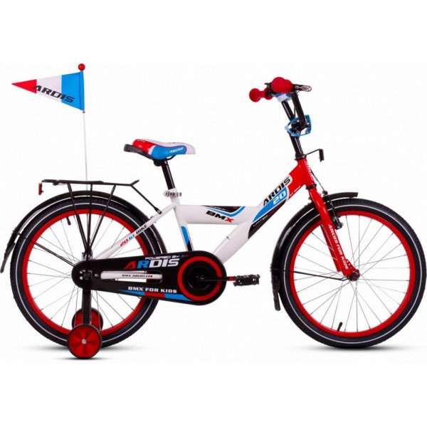 

Велосипед ARDIS 16 GT BIKE Бело-сине-красный глянец(A16BMX08)